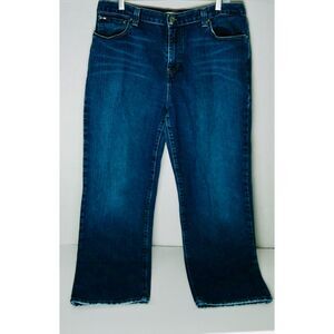 TOMMY HILFIGER BLUE DENIM BOYFRIEND 5 POCKETS JEANS. WOMEN 14